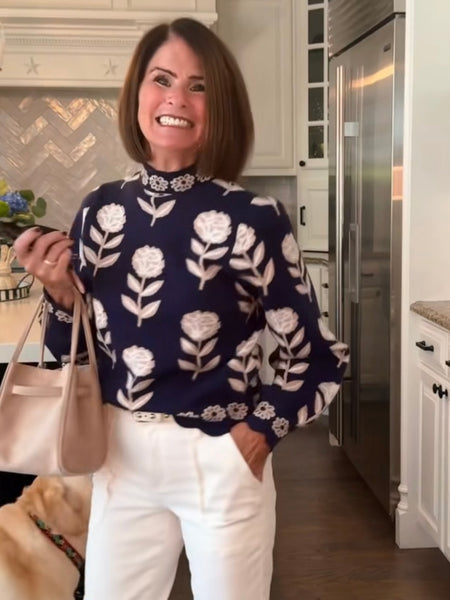 Block Print Sweater