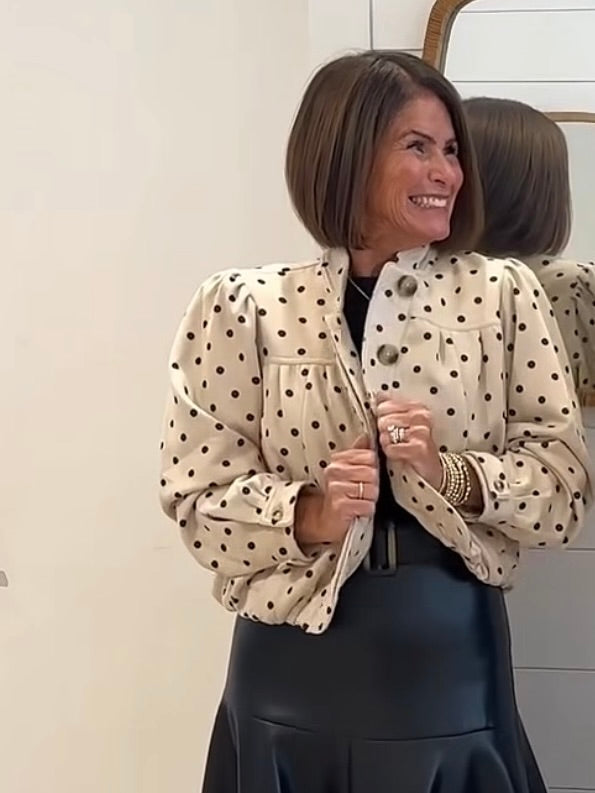 Polka Dot Jacket