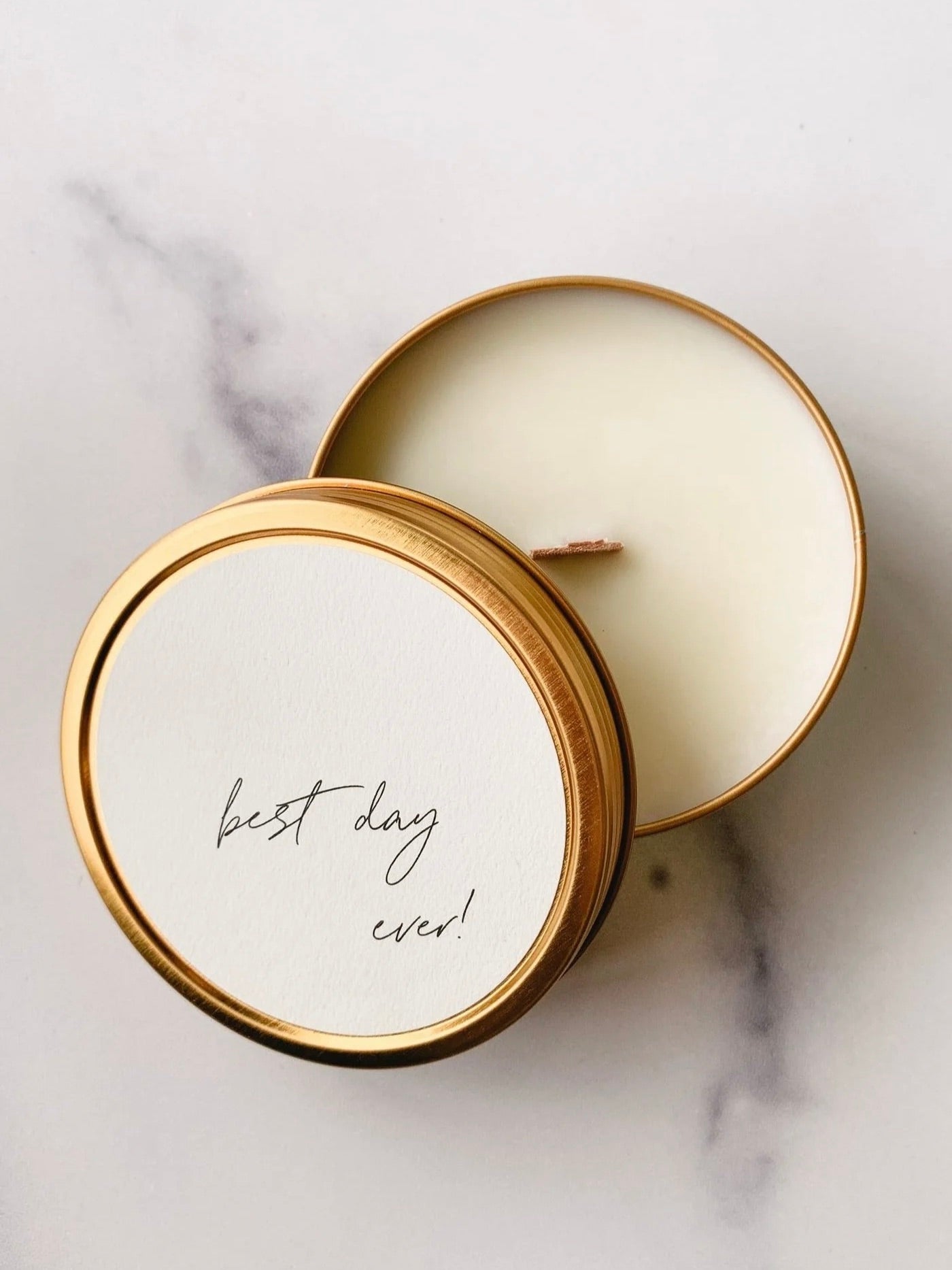 Simply Curated Soy Travel Candle