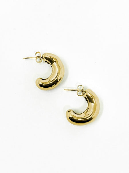 Elbow Hoop Earring