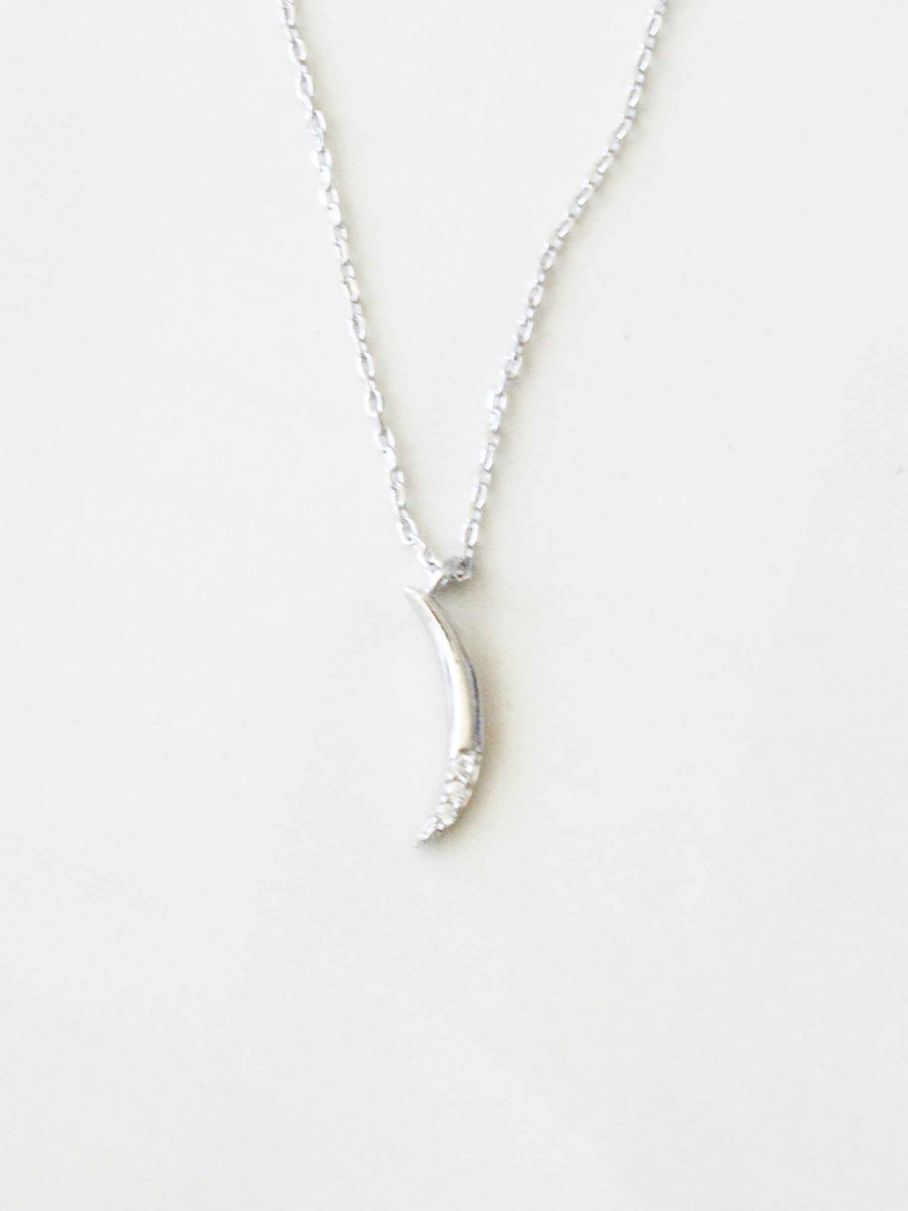 Dipped Moon Necklace