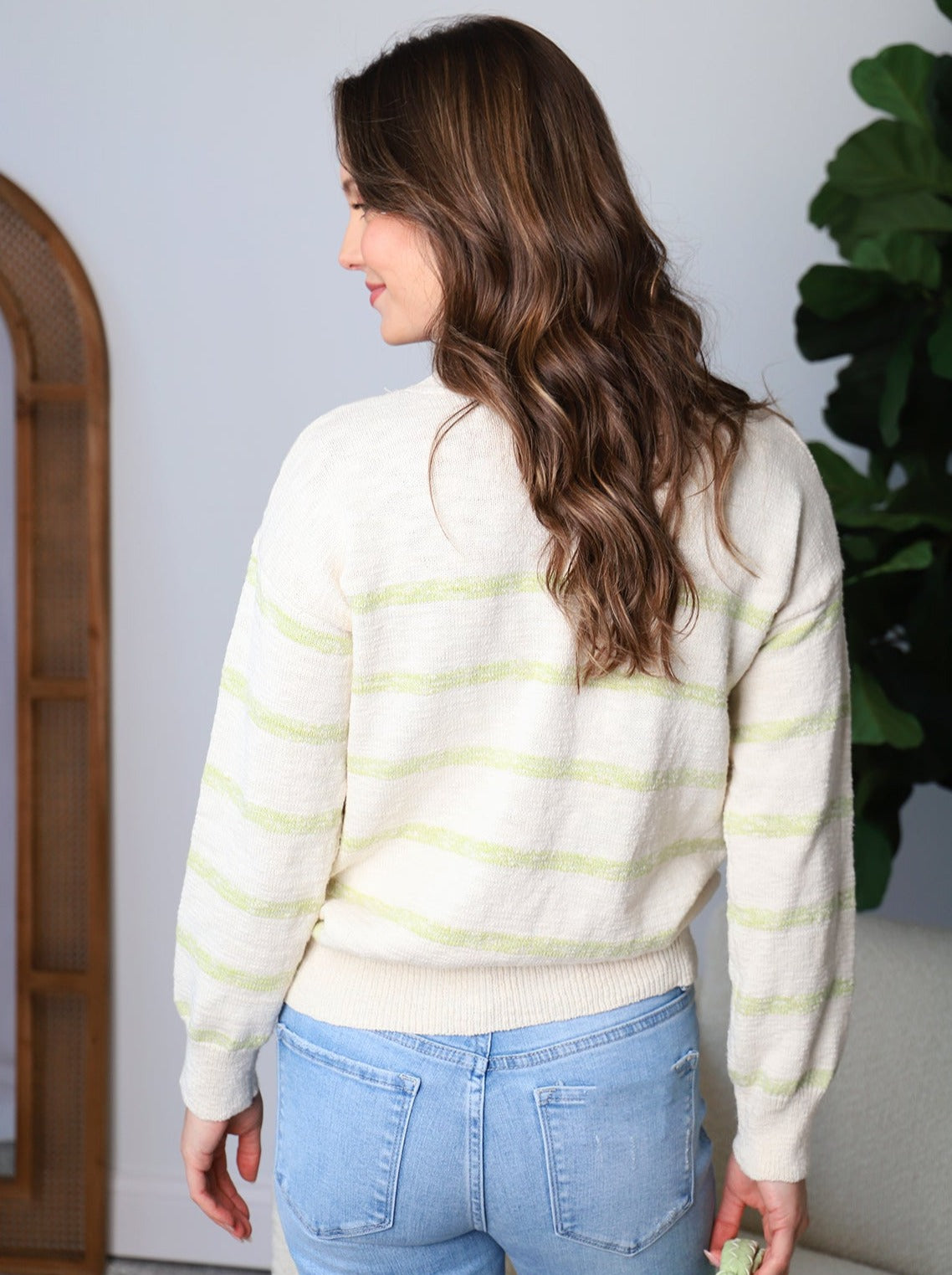 Heather Textured Sweater