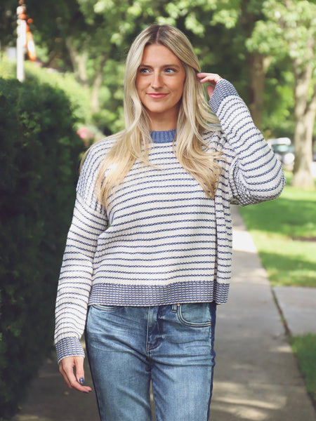 Lucy Stripe Sweater