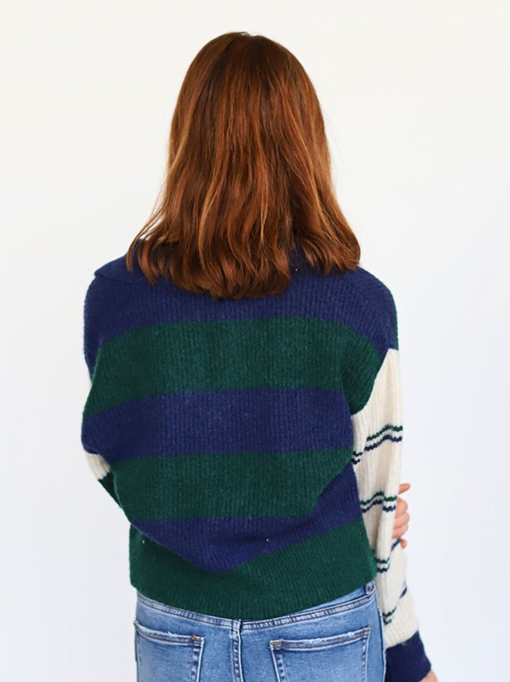 Andi Sweater - Indigo Multi