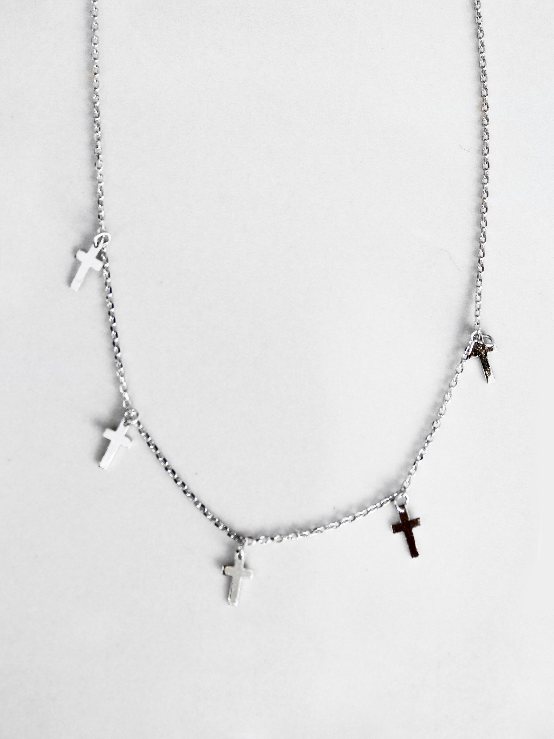 Cross Confetti Necklace