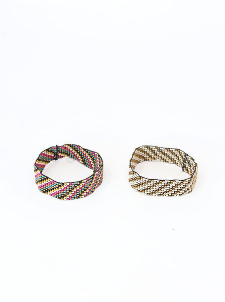 Lane Diagonal Stripe Bracelet
