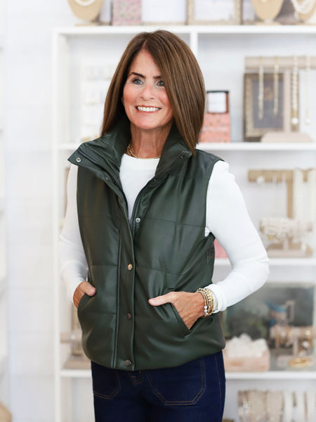 {J. Society} Quilted Vest