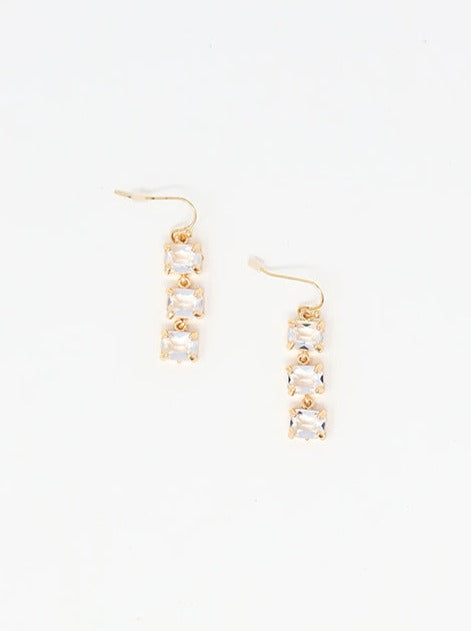 Gold Bar Earring