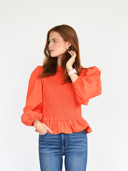 Imogen Smocked Top