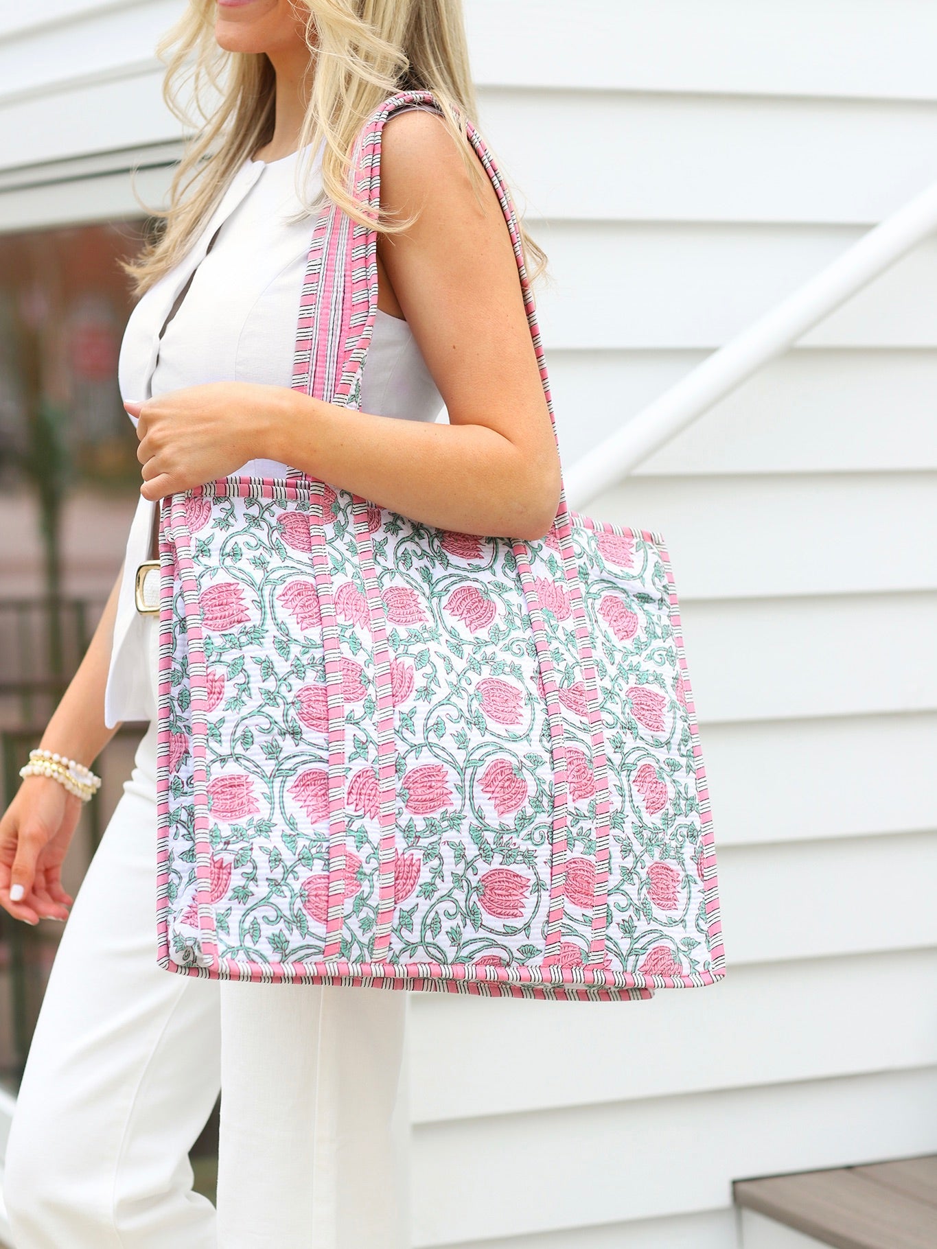 Jane Quilted Tote