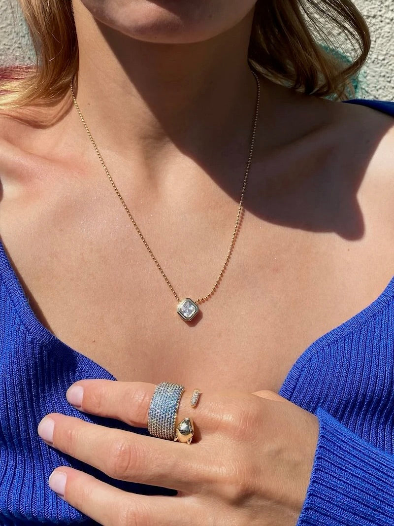 Native Gem Icon Necklace