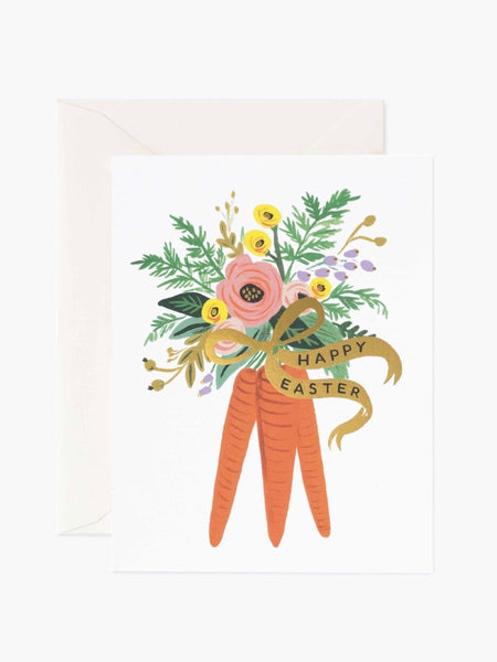 Carrot Bouquet Greeting Card