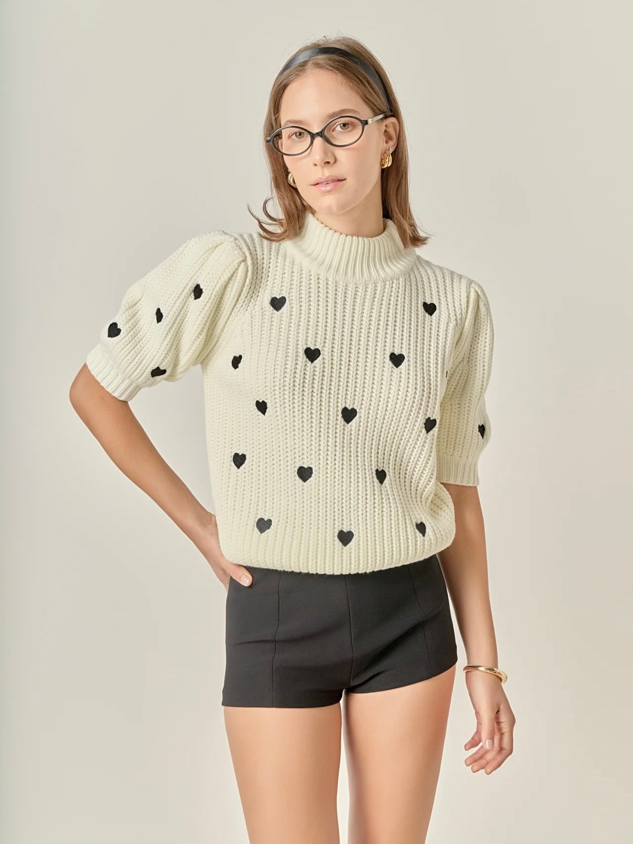 Sweet Talker Mock Neck Sweater