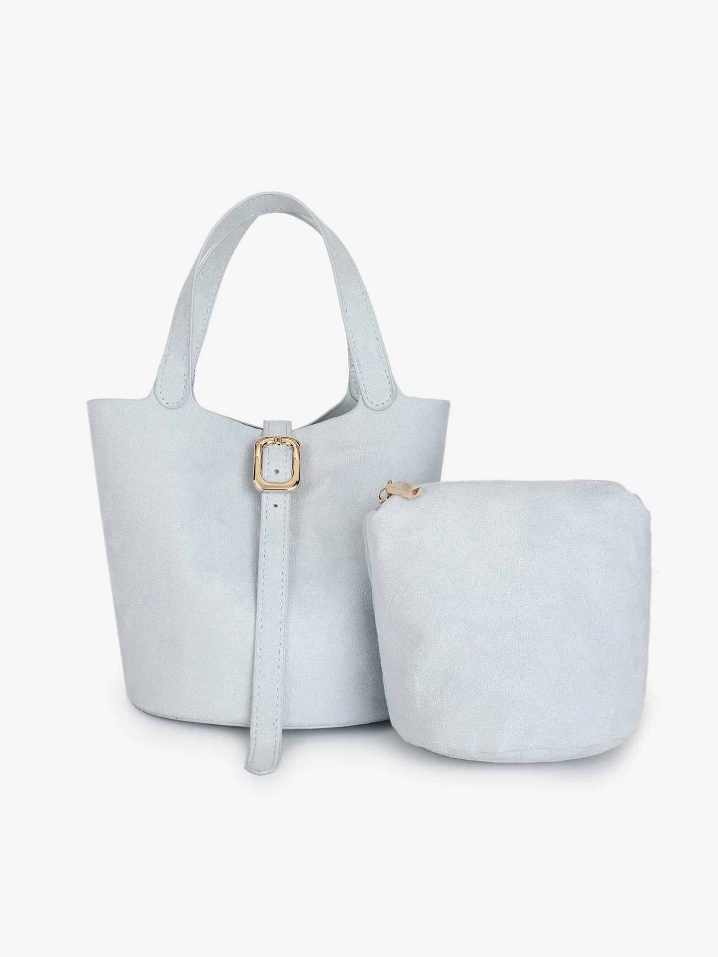 Joya Suede Bucket Bag