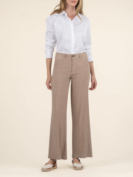 Kut Jeans : Meg Linen Wide Leg Pants