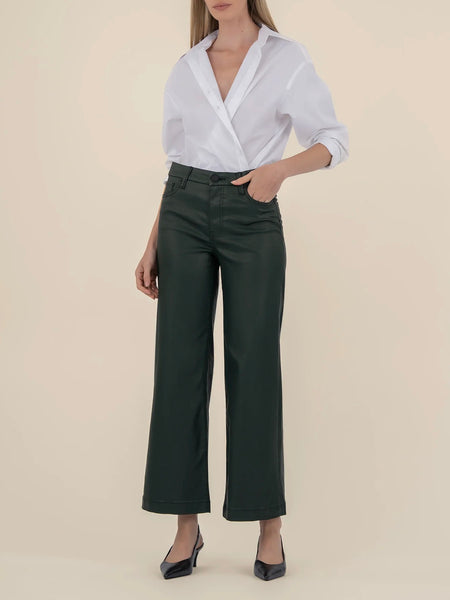 Kut Jeans : Meg High Rise Fab Ab Wide Leg Wide Hem