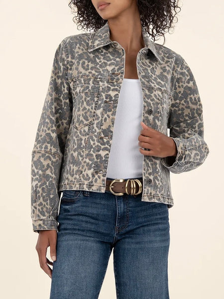 {Kut from the Kloth} Bailey Button Front Jacket