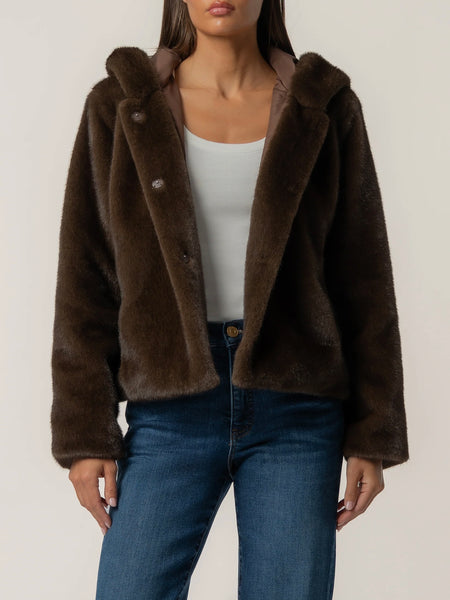 Kut from the Kloth Saskia Faux Fur Jacket