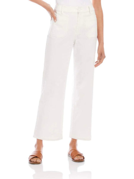 Karen Kane Lauren Patch Pocket Cropped Pants