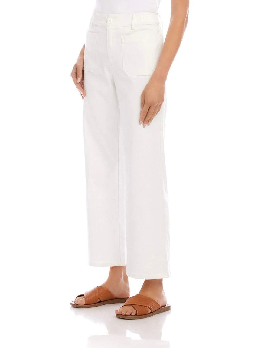 Karen Kane Lauren Patch Pocket Cropped Pants