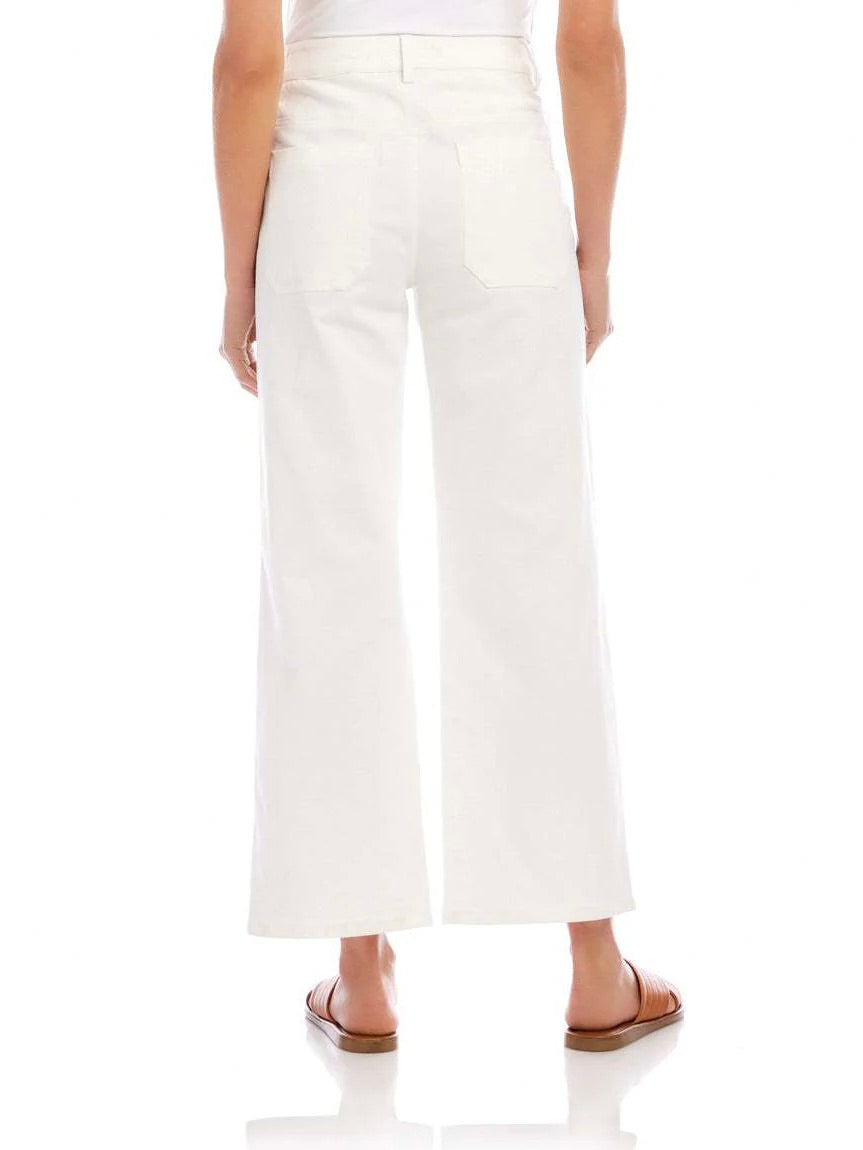 Karen Kane Lauren Patch Pocket Cropped Pants