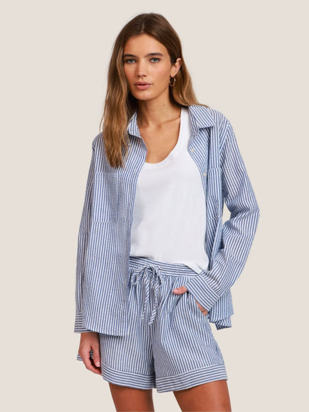 Stripe Weekend Shorts