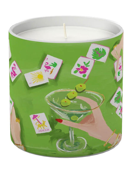 Bam's Club Mahjong Candle