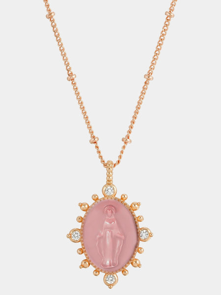 Joy Dravecky Lady Lourdes Pendant Necklace