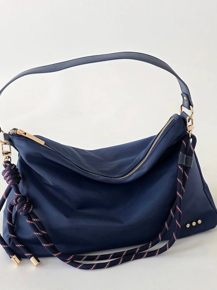Nikki Nylon Slouchy Shoulder Bag