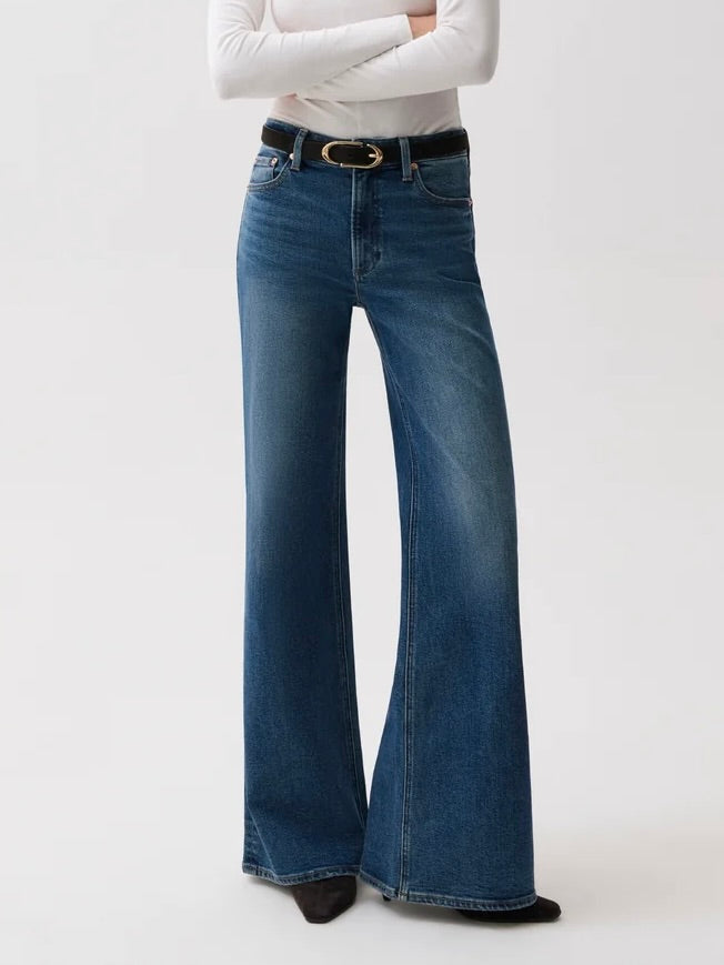 Pistola Vivian Mid Rise Wide Leg