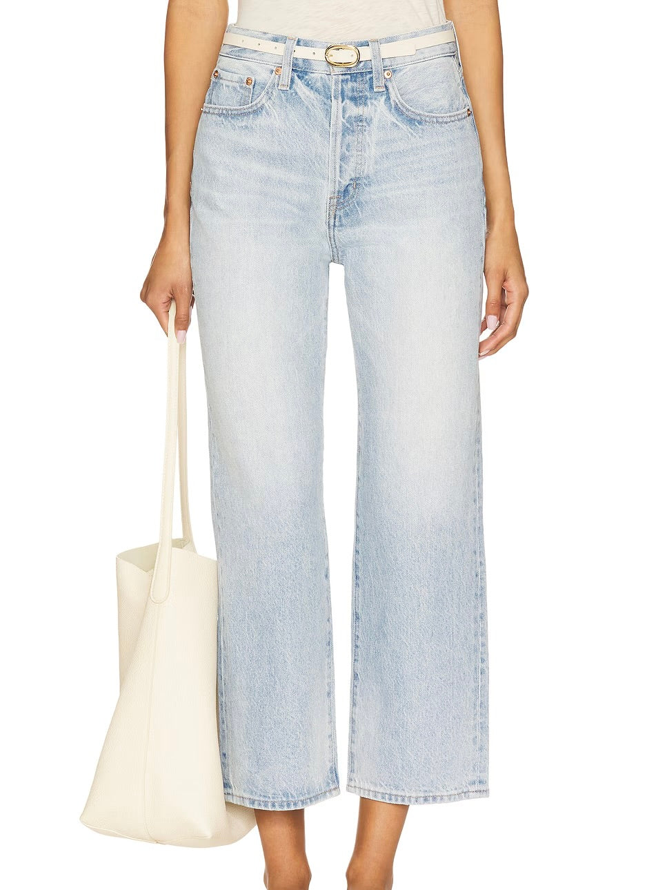 Pistola : Cassie Crop Denim