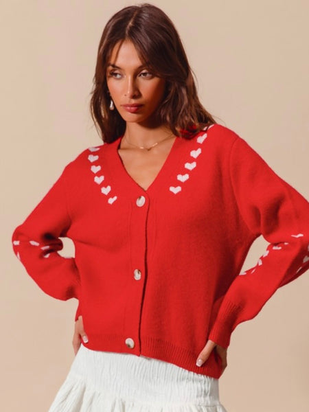 Queen of Hearts Cardigan