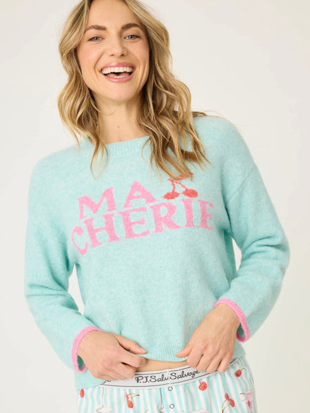 Ma Cherie Long Sleeve Sweater PJ Top