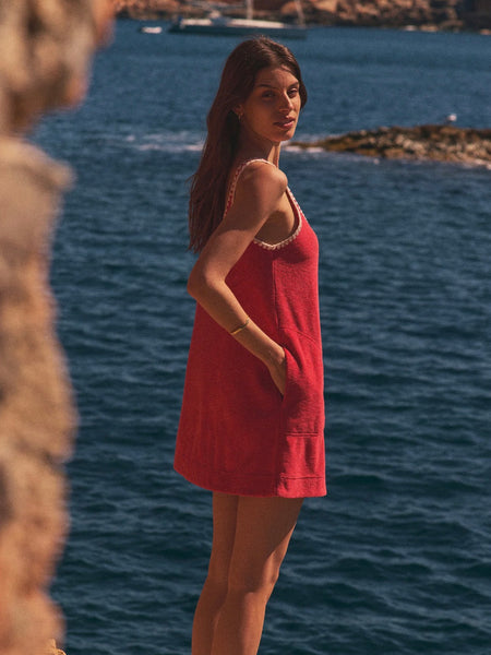 {Marine Layer} Beach Terry Dress