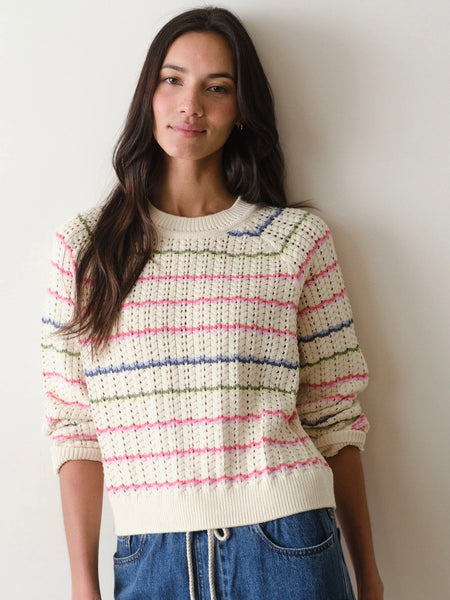 {Marine Layer} Mina Pointelle Sweater