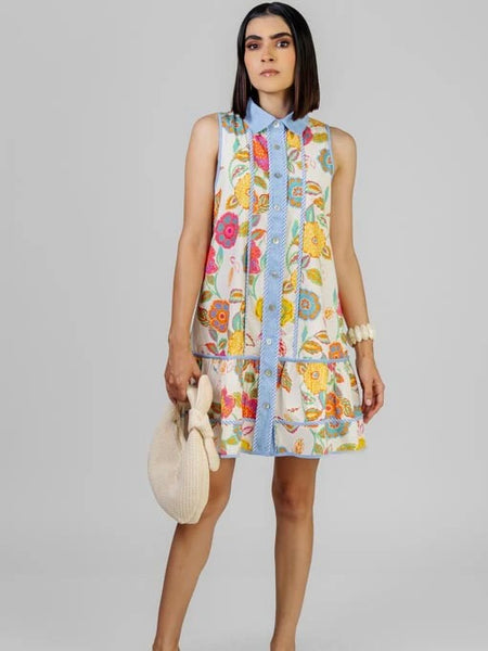 Trudy Button Down Dress