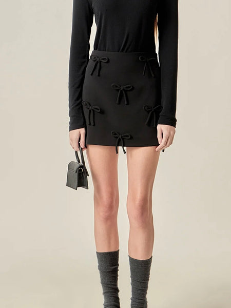 Bows Galore Mini Skirt