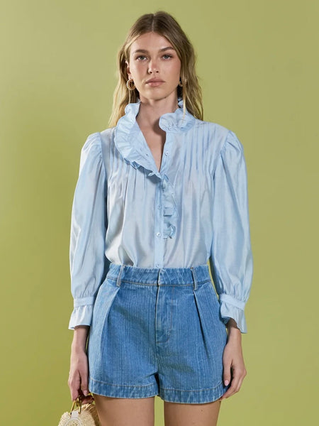 Rayburn Ruffled Detail Blouse