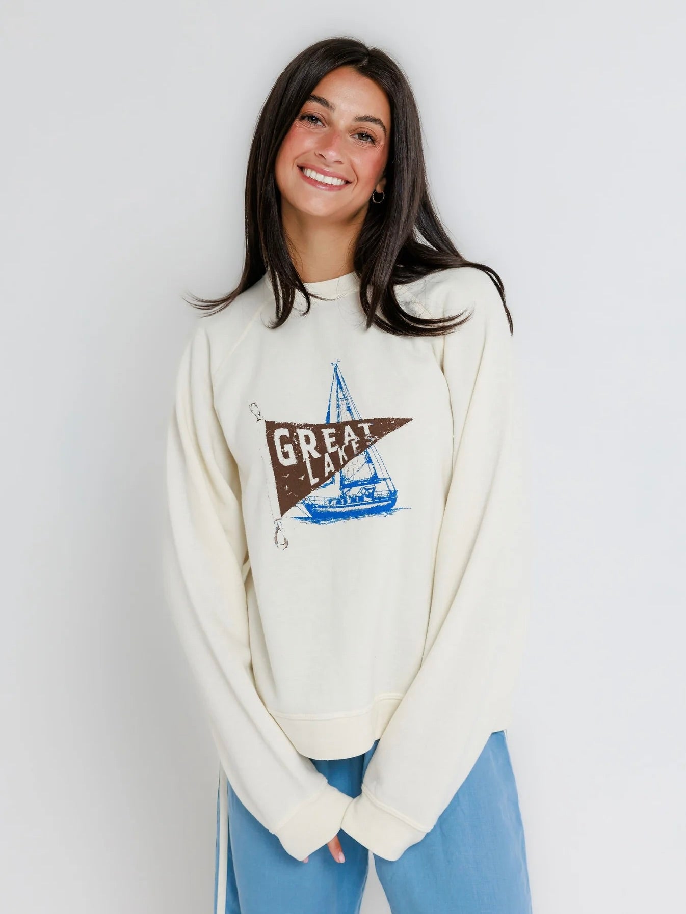 Great Lakes Raglan Crew