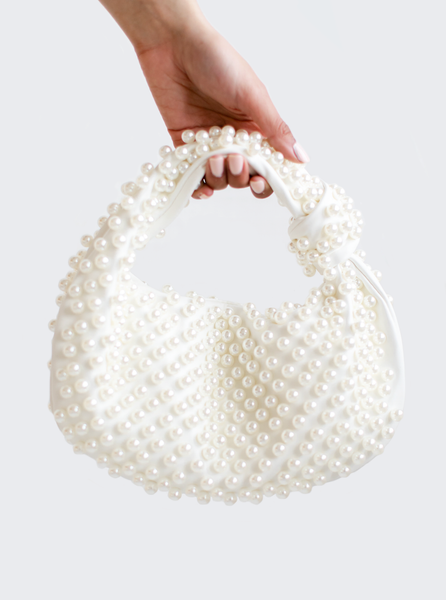 Pearl Knotted Bag