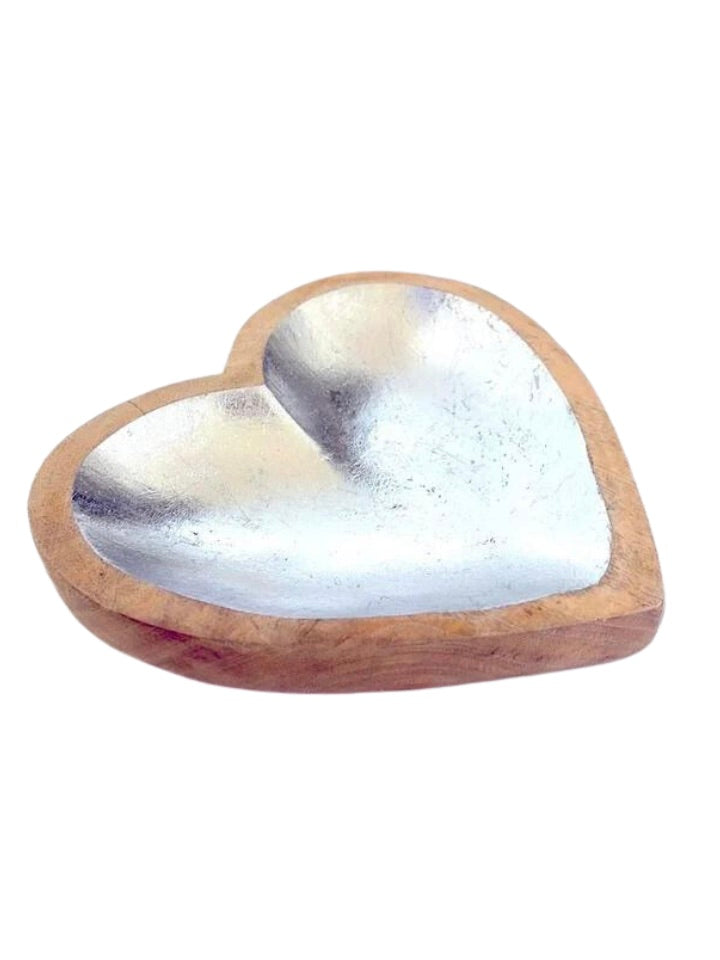 Wood Heart Bowl