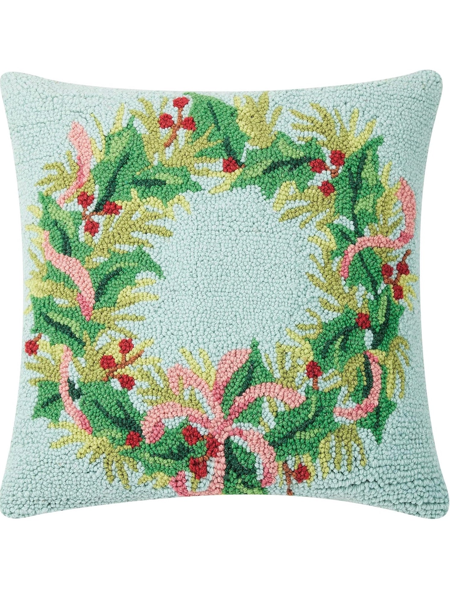 Christmas Wreath Hook Pillow
