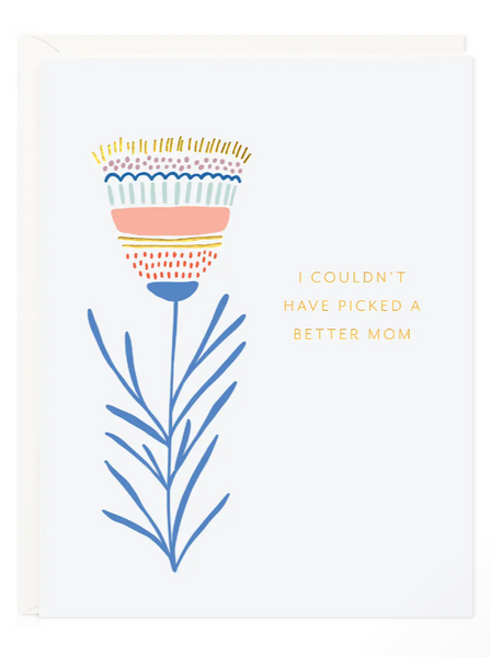 Floral Mom Card