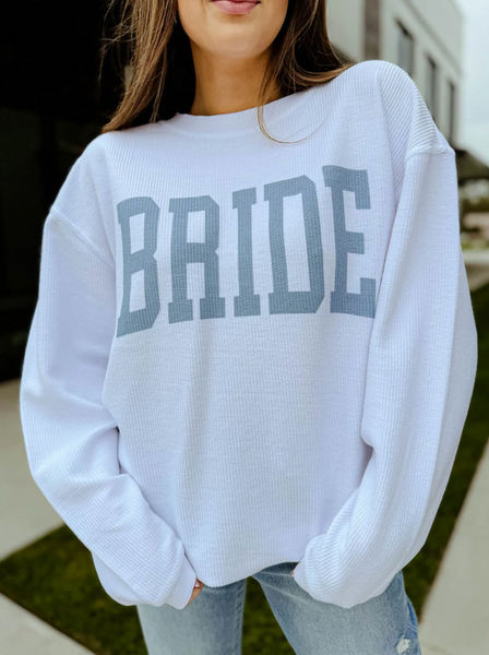 Bride Corded Sweatshirt