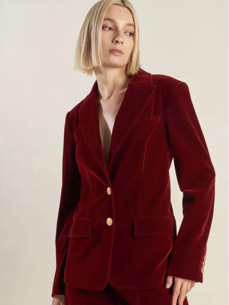 Daphne Velvet Blazer