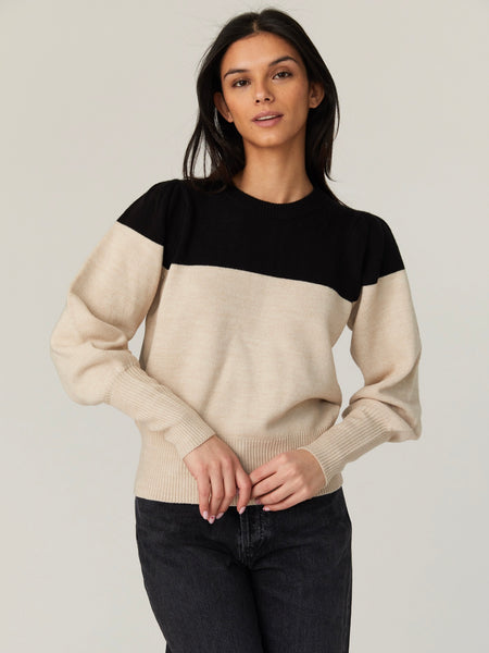 {French Connection} Babysoft Colorblock Sweater