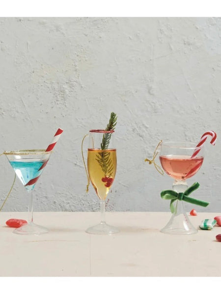 Holiday Cocktail Ornament