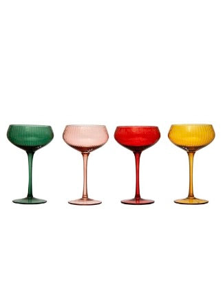 Stemmed Champagne Coupe Glass