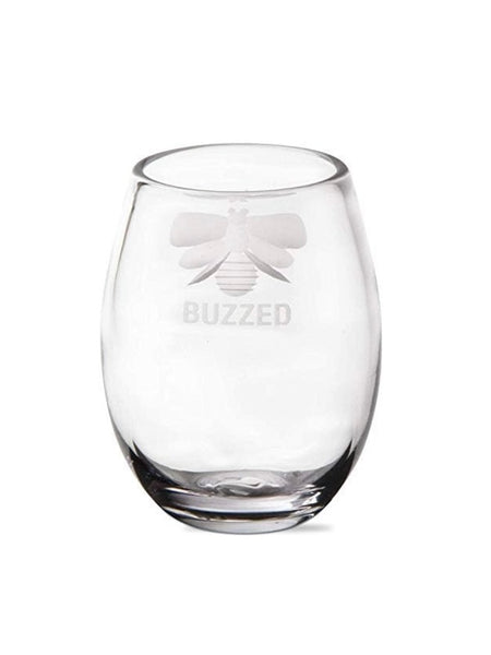 Buzzed Stemless Wine Glass