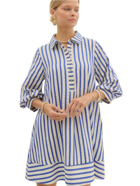 Sass Striped Dress